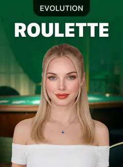 Ruleta con crupier entre los títulos de 1win